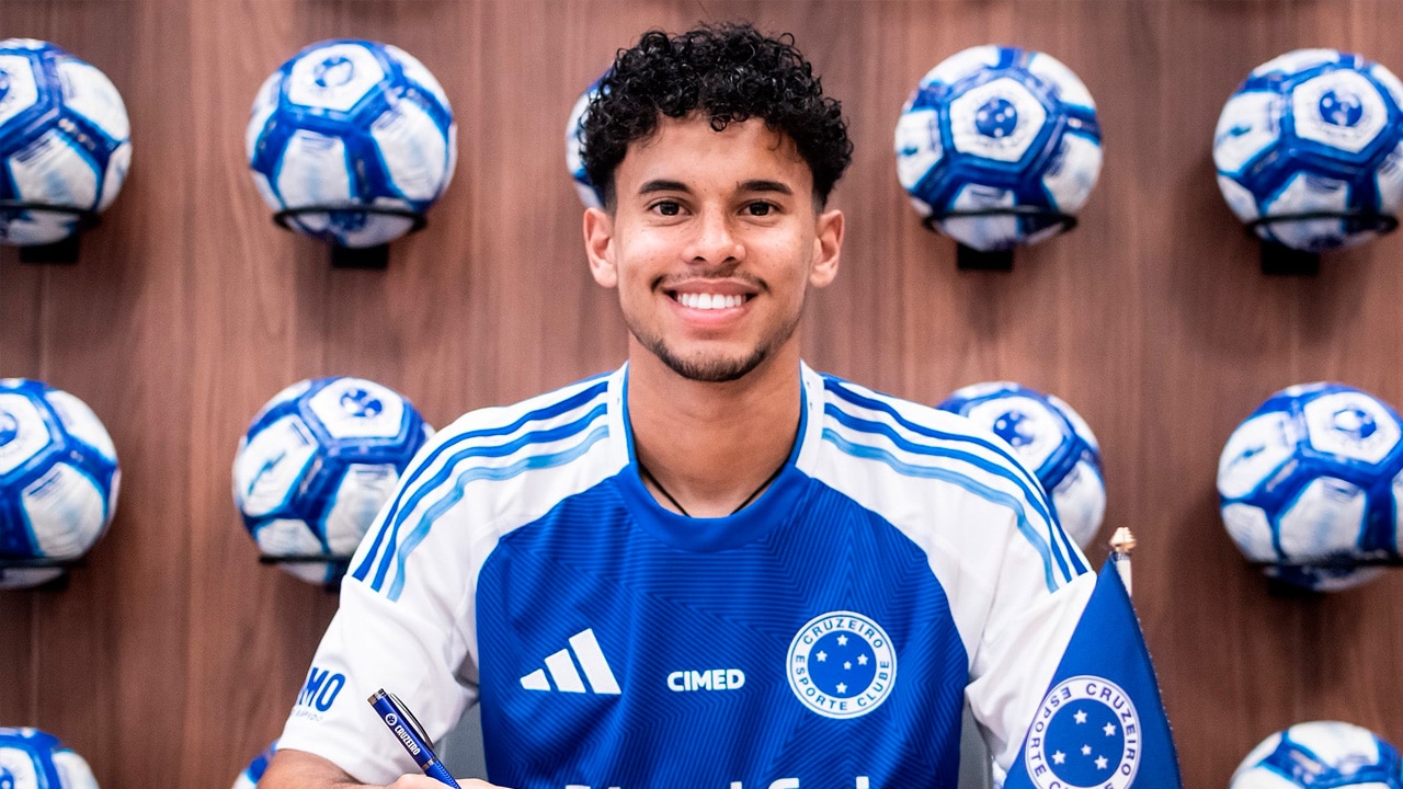 Rhuan Gabriel amplia o seu contrato com o Cruzeiro