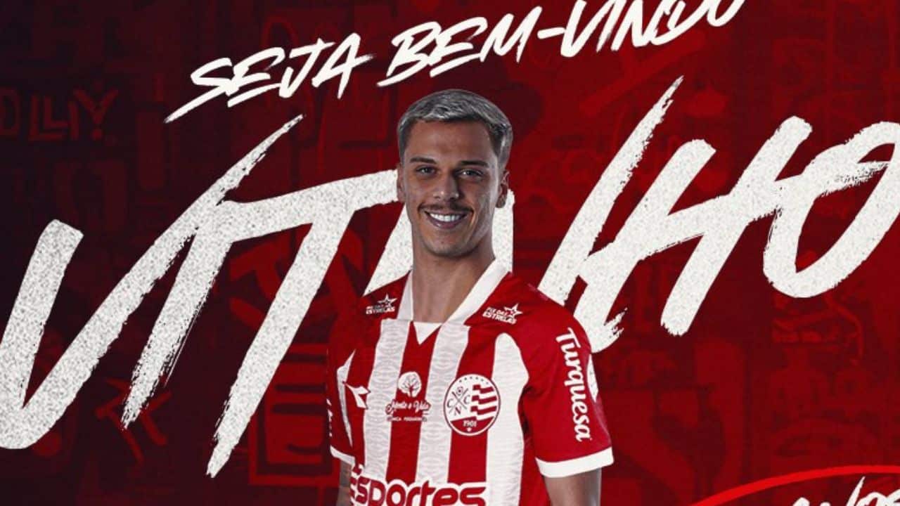 Anúncio oficial: Vitinho deixa o Cruzeiro e reforça o Náutico; veja