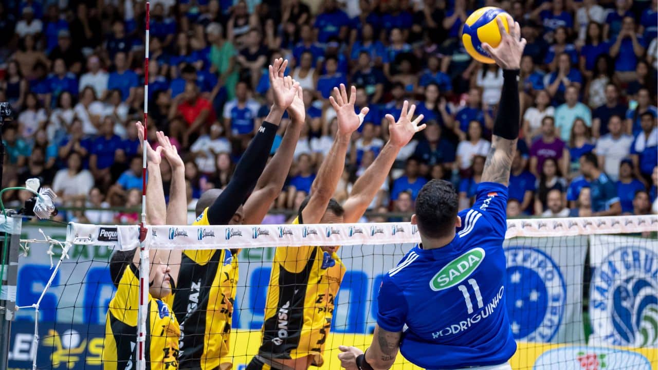 Sada Cruzeiro x Praia pela Superliga 2024/25