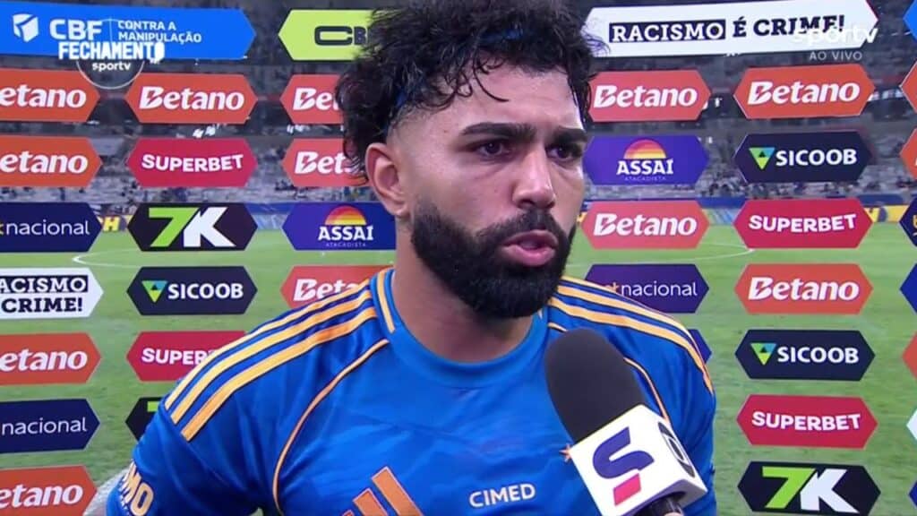Gabigol valoriza empate do Cruzeiro e elogia atuação da equipe; veja