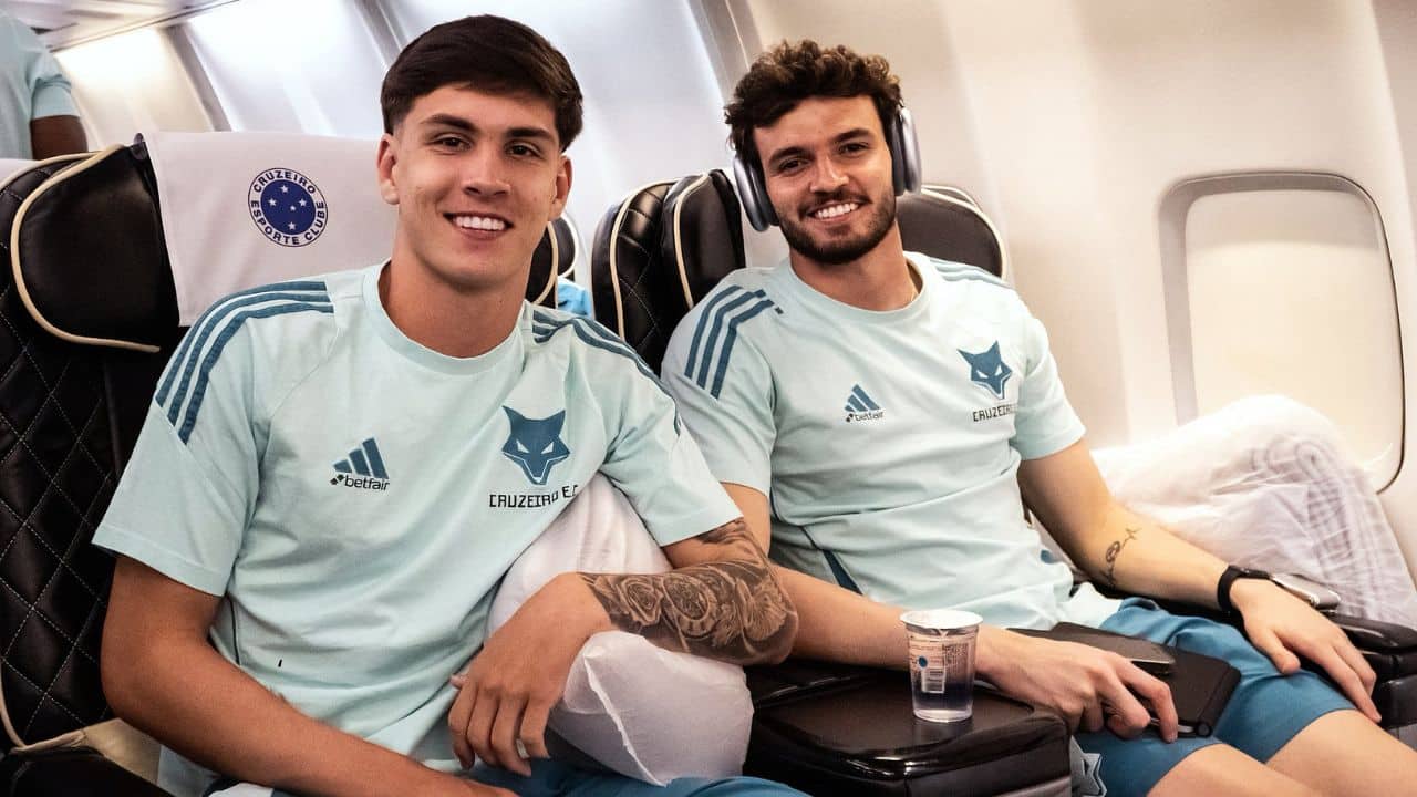 Dupla da base do Cruzeiro relacionada contra o Grêmio