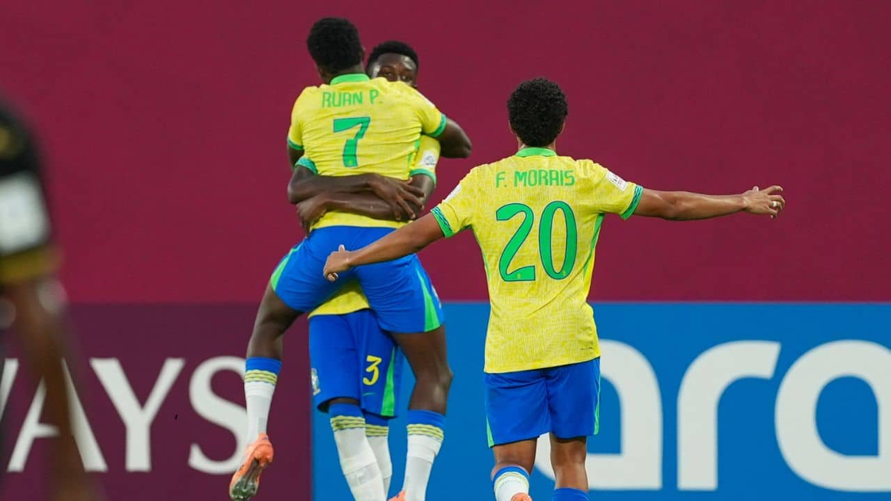 Dupla do Cruzeiro marcou na estreia do Mundial Sub-17