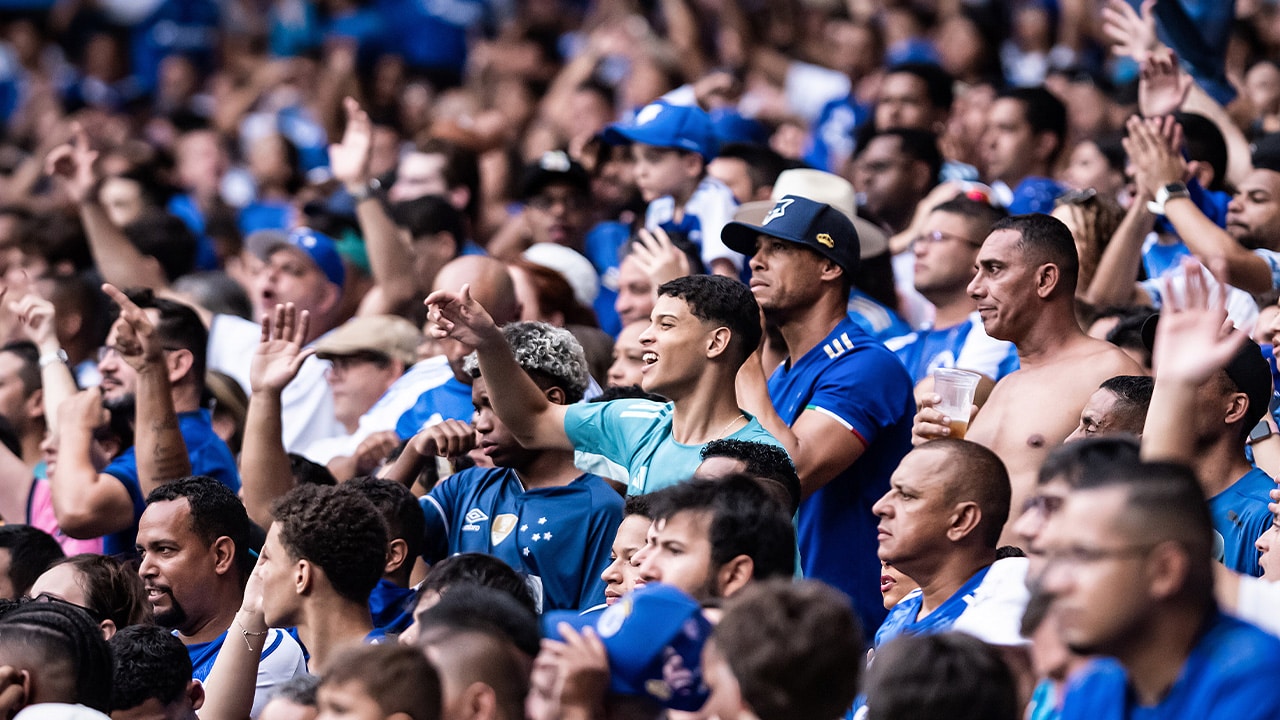 Cruzeiro divulga primeira parcial para o jogo contra o Botafogo; Mineirão receberá bom público