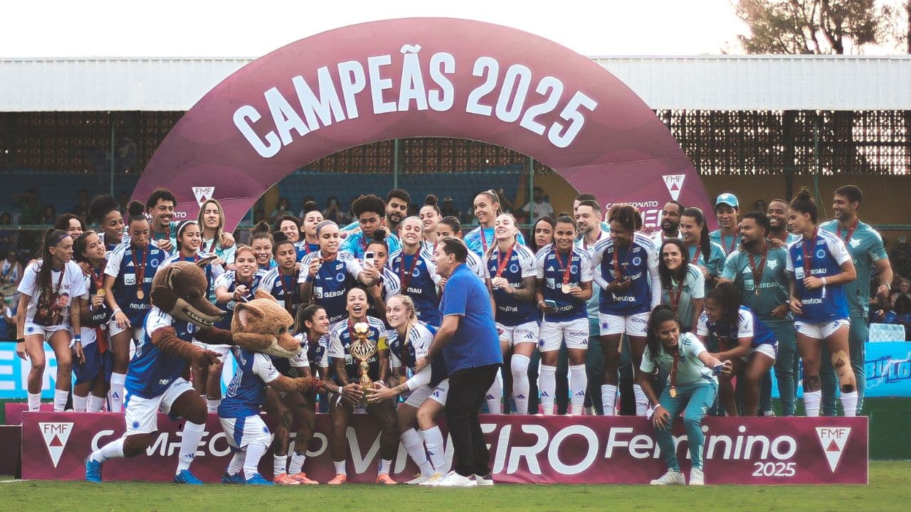 Cruzeiro anuncia saída de mais 6 atletas da equipe feminina; confira