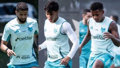 Trio teve situação atualizada pelo Cruzeiro