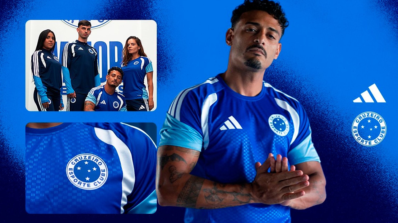 Cruzeiro apresenta linha de treino para a temporada de 2026