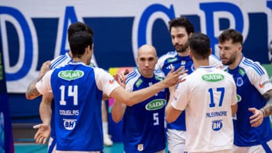 Sada Cruzeiro enfrenta o Praia Clube nesta terça; saiba onde assistir